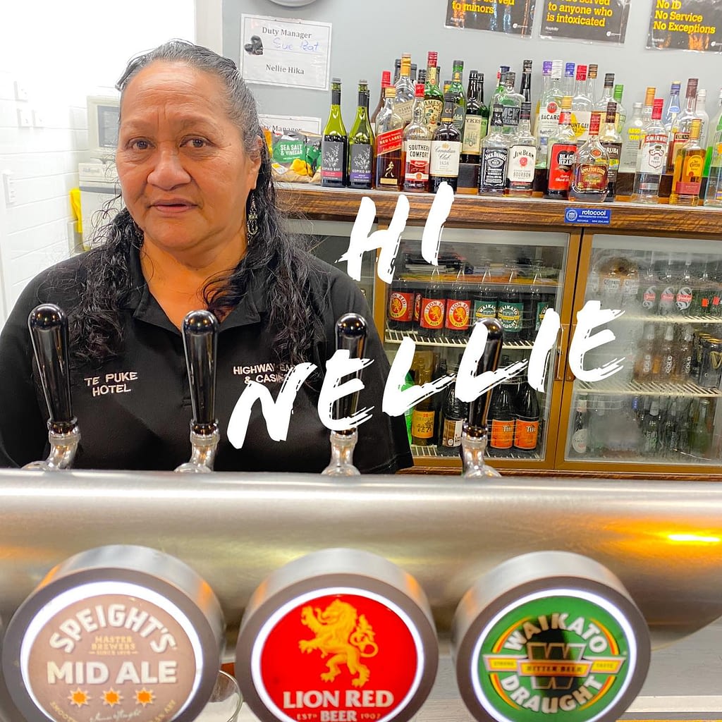 Say hi to Nellie from the Te Puke Hotel