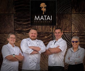 Ryan Gregorash and Team - Matai Restaurant - Regal Palms Resort Rotorua
